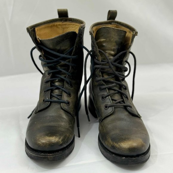 Frye Veronica Combat Boots - Picture 2 of 8